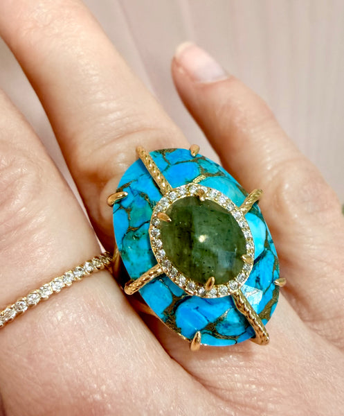 Bague Turquoise