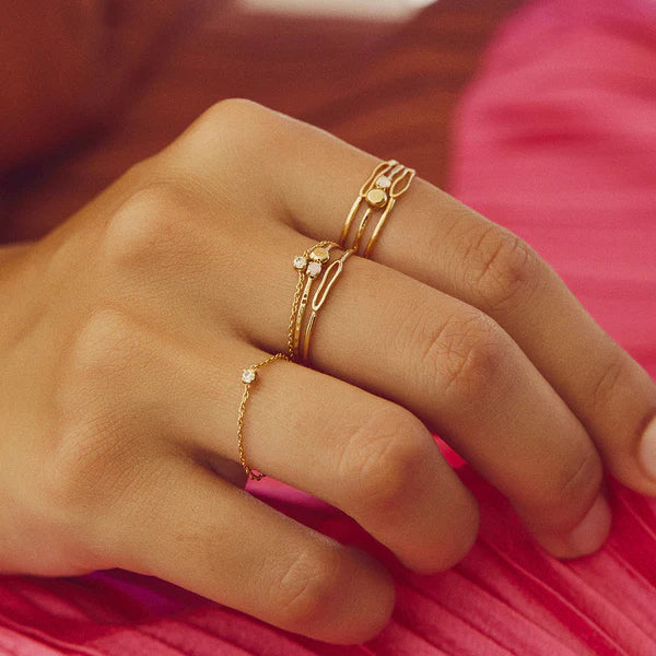 Bague Chaîne Secret