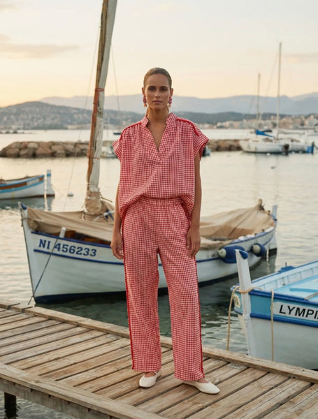 Blouse Vichy Brigitte