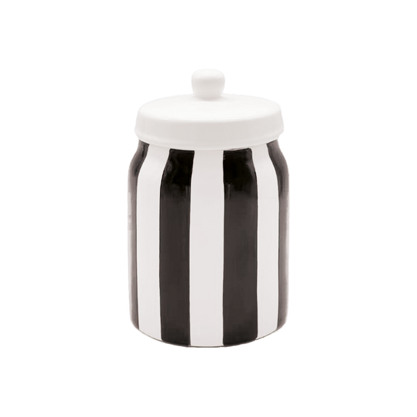 Bougie Pot à Rayures