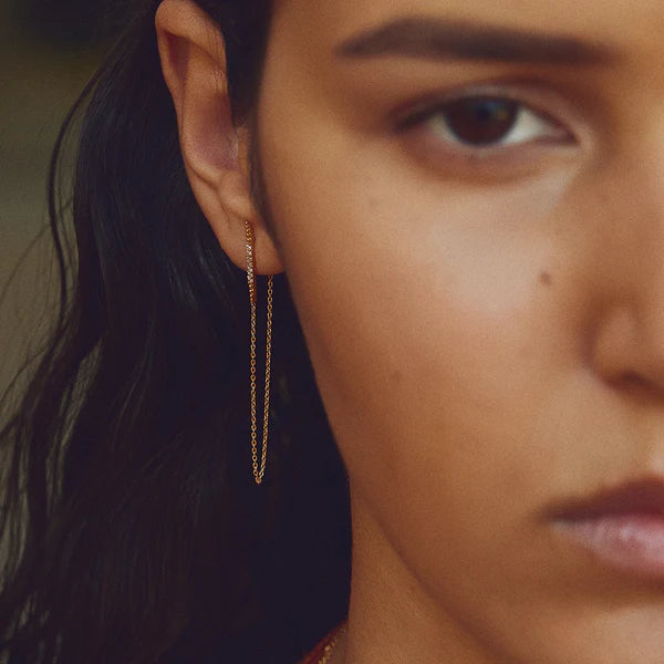 Boucles d'Oreilles Chaines Imaï