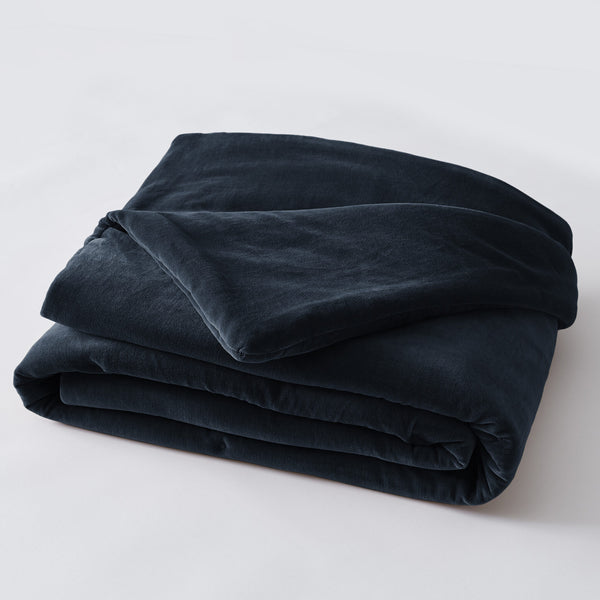 Bout de Lit Velours de Coton César