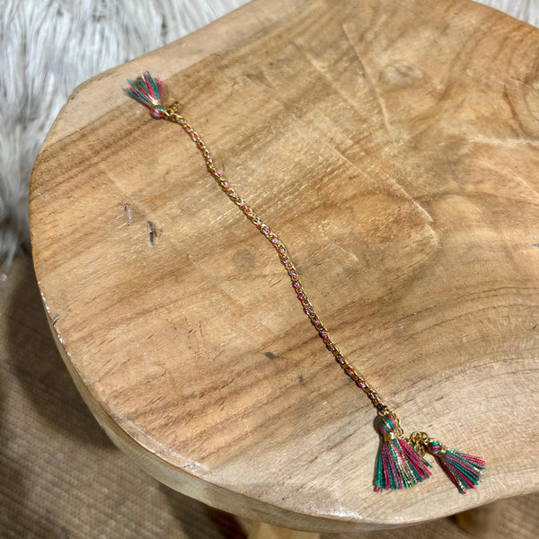 Bracelet Rond Pompons