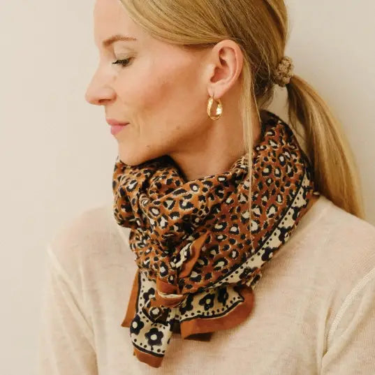 Foulard Léopard