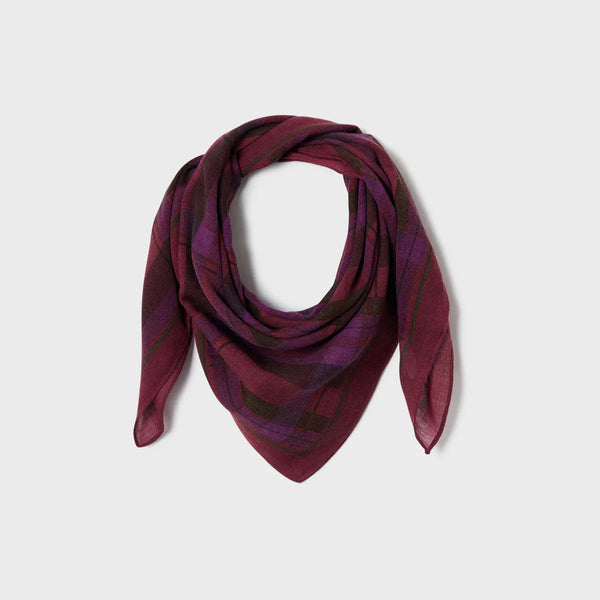 Foulard Laine Violette
