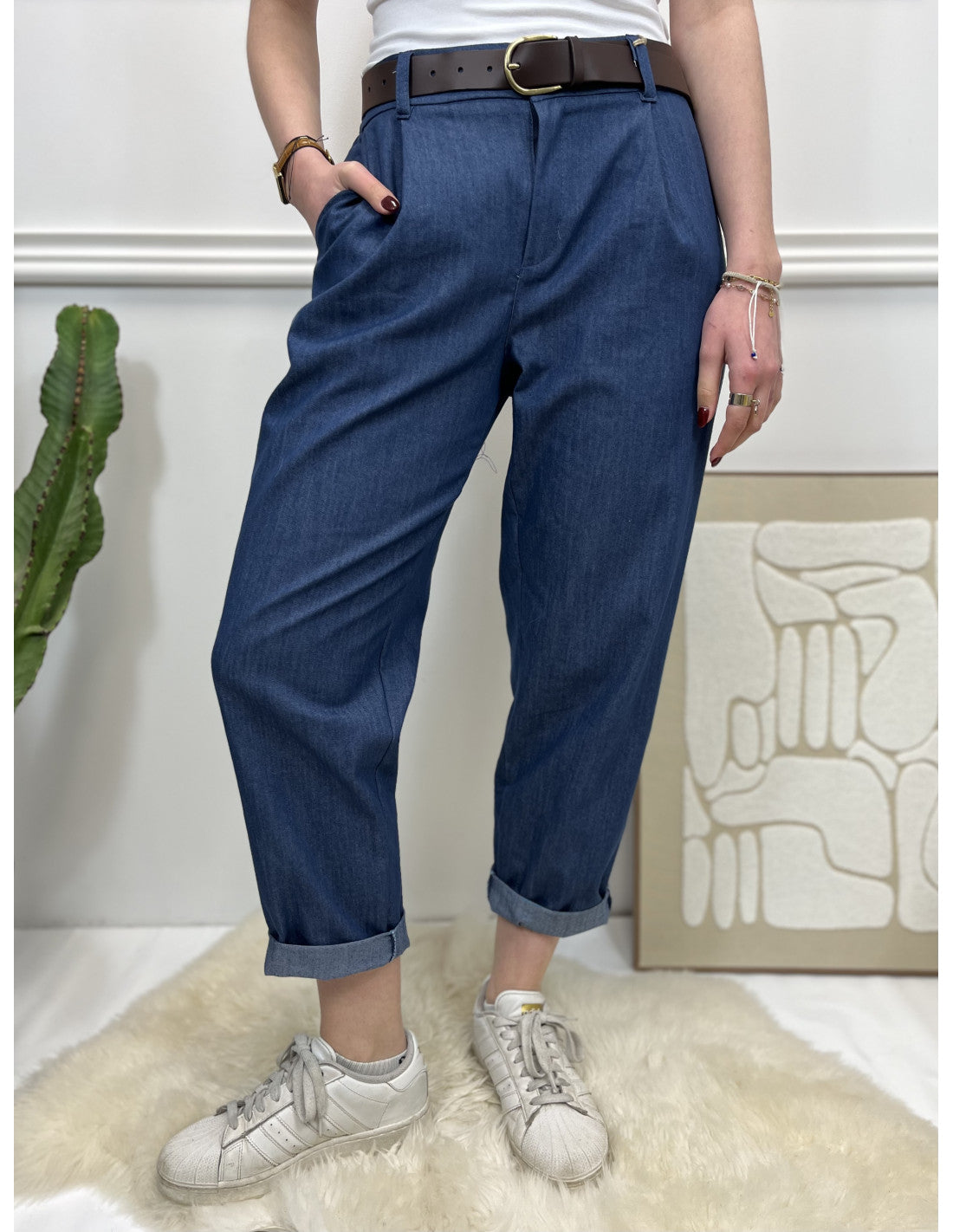 Pantalon Bleu