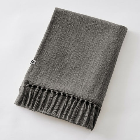 Plaid en coton flammé Sixtine