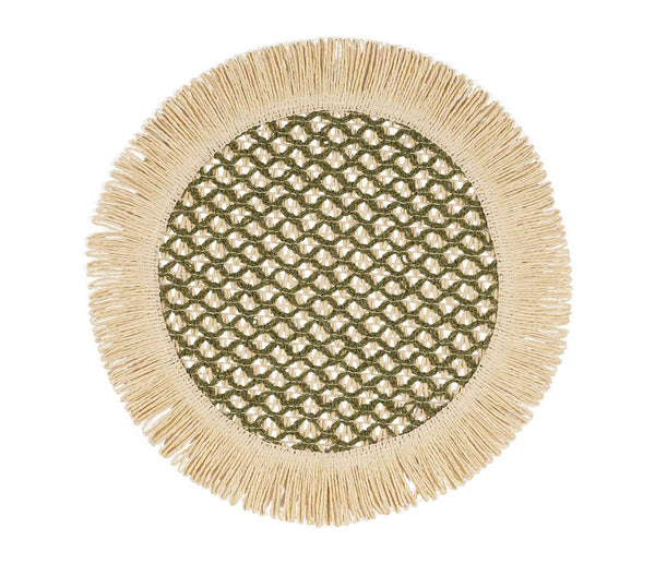 Set de Table Kaki / Naturel