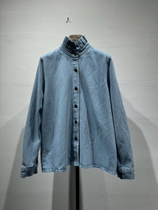 Surchemise en Jean Col Victorien