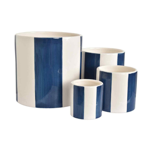 Set de Pots à Rayures