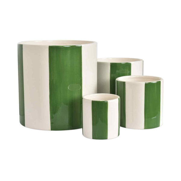 Set de Pots à Rayures