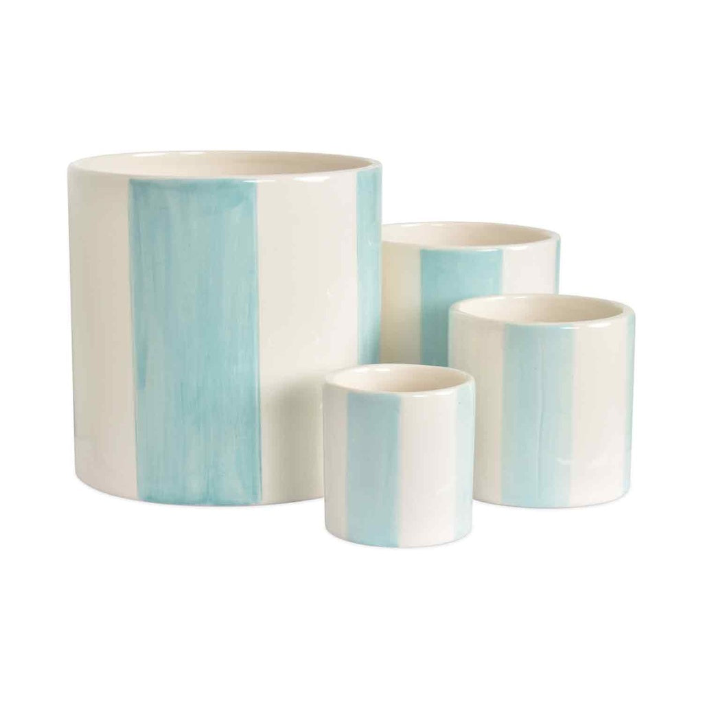 Set de Pots à Rayures
