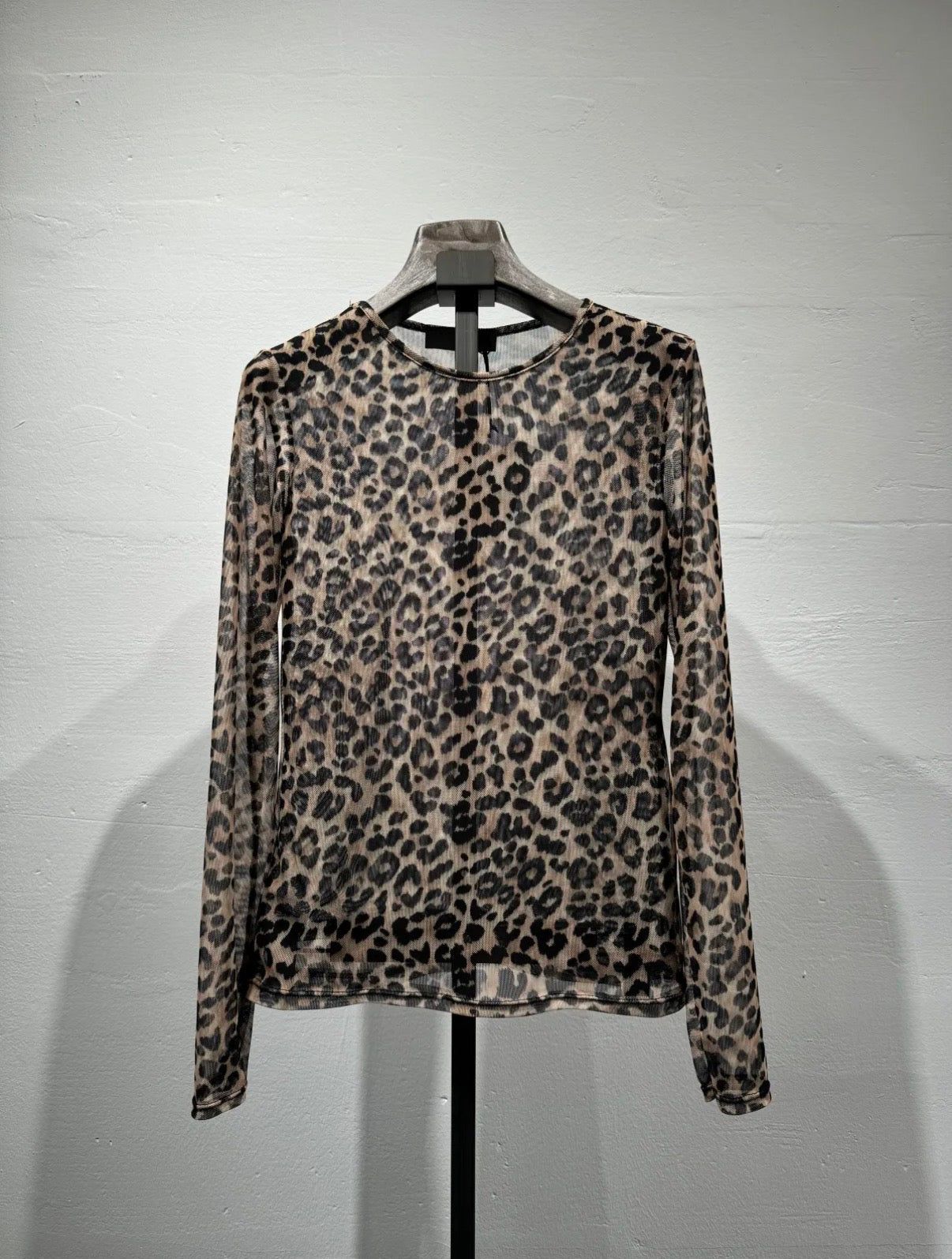 Top Résille Léopard