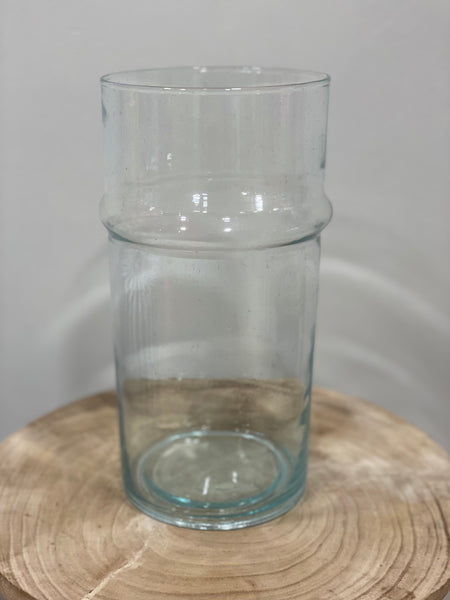 Vase Beldi en verre recyclé