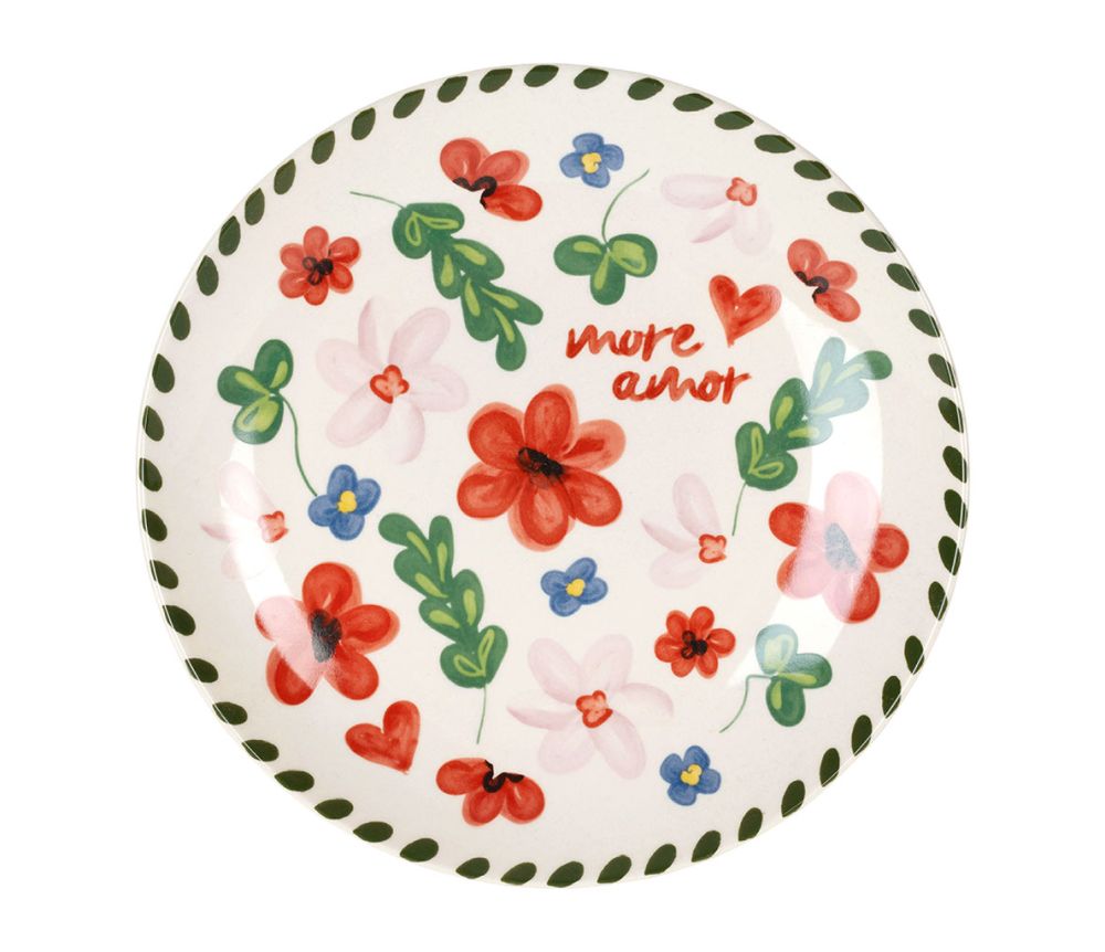 Assiette Fleurs