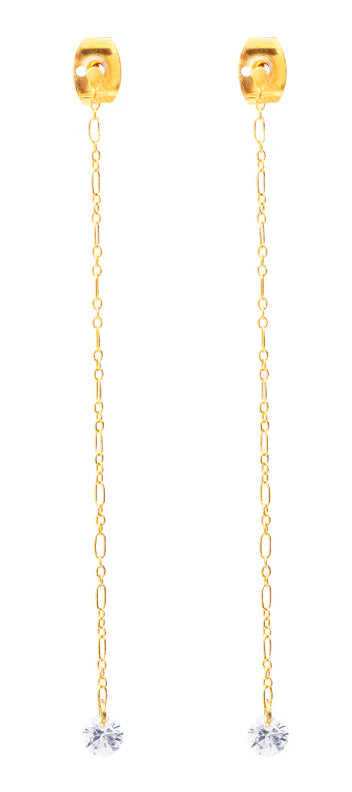 Boucles d'Oreilles Longues Eternity