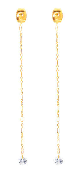 Boucles d'Oreilles Longues Eternity