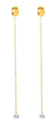 Boucles d'Oreilles Longues Eternity