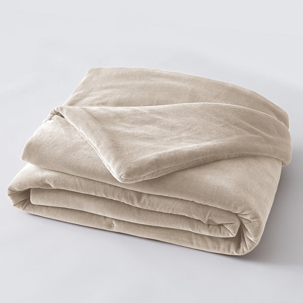 Bout de Lit Velours de Coton César