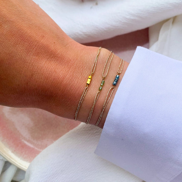 Bracelet cubes Diamant GRACE