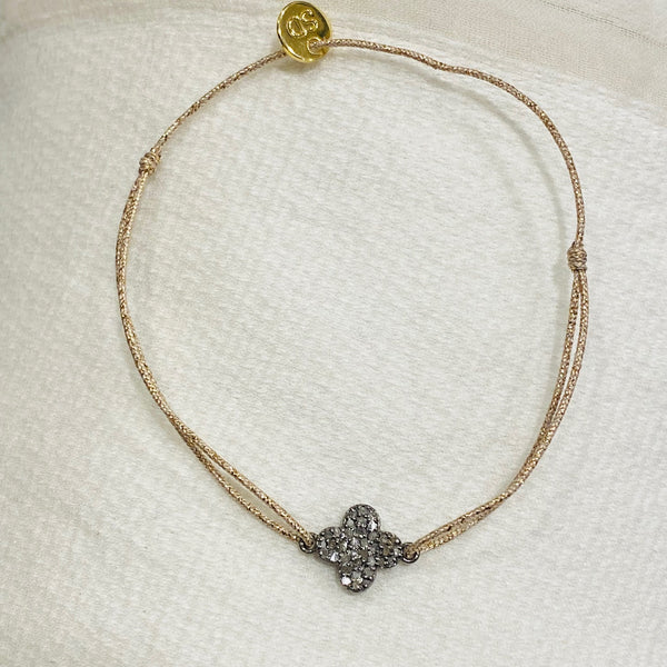 Bracelet Diamants Noirs Mulan