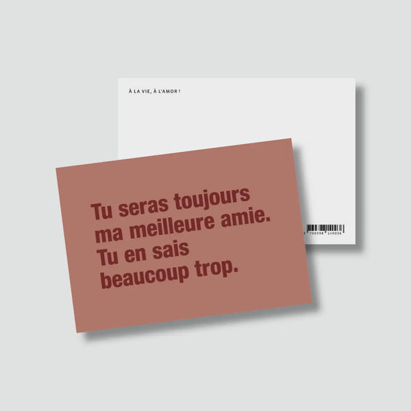 Carte Postale avec son enveloppe
