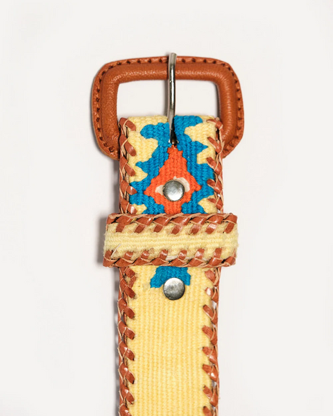 Ceinture Ethnique Brodée