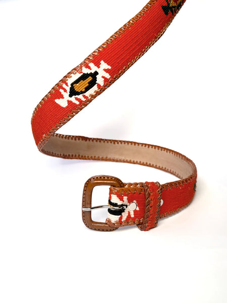 Ceinture Ethnique Brodée