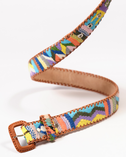 Ceinture Ethnique Brodée
