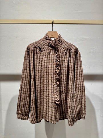 Chemise Mao Carreaux