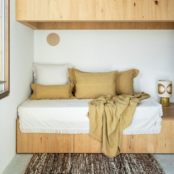 Coussin en lin COPPER