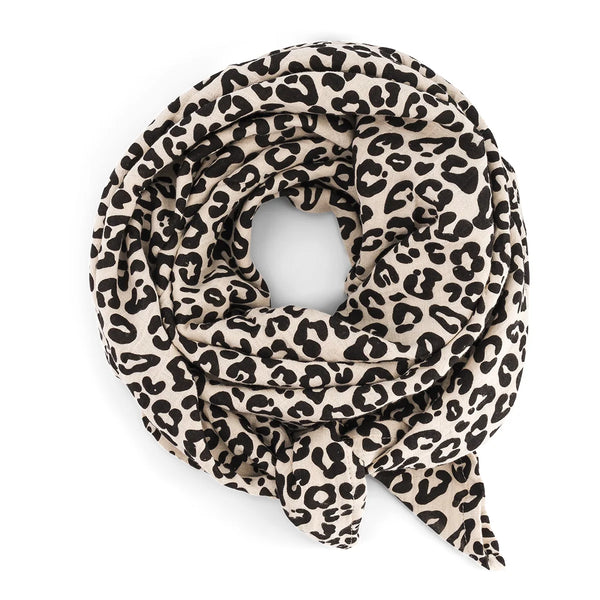 Foulard Chèche Léopard