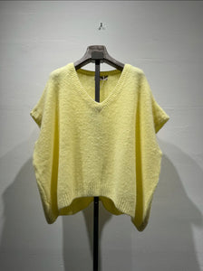 Pull Mohair Oversize Manches courtes