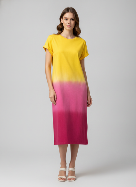 Robe Tie and Dye Taya