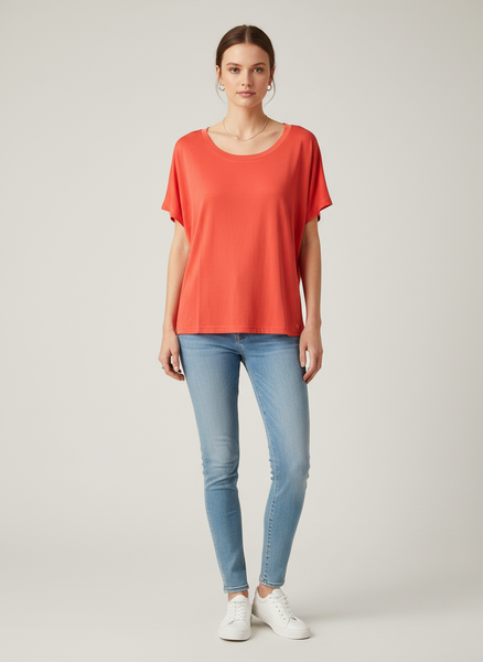 Tee-Shirt Col Rond Costanza