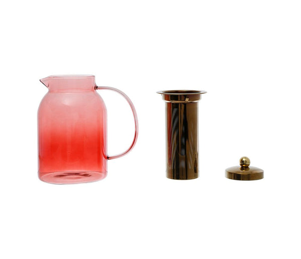 Théière en verre